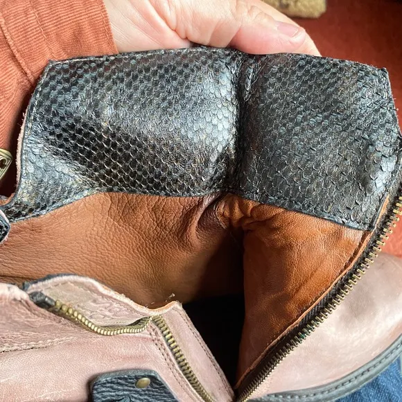 🆕 A.S.98 Distressed Blush Boots