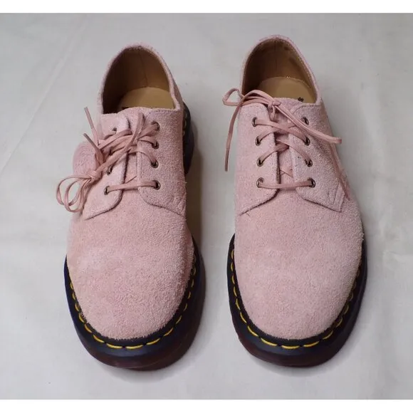 🆕 DR. MARTENS 1461 Iced Suede Oxford Shoes Pink 9