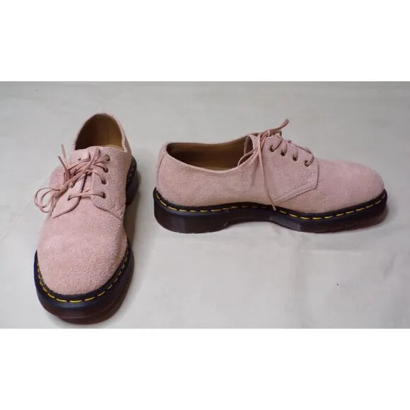 🆕 DR. MARTENS 1461 Iced Suede Oxford Shoes Pink 9