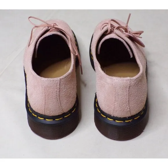 🆕 DR. MARTENS 1461 Iced Suede Oxford Shoes Pink 9