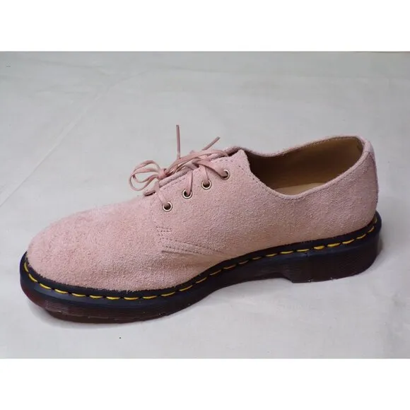 🆕 DR. MARTENS 1461 Iced Suede Oxford Shoes Pink 9