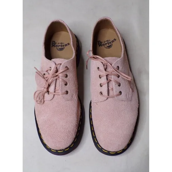 🆕 DR. MARTENS 1461 Iced Suede Oxford Shoes Pink 9