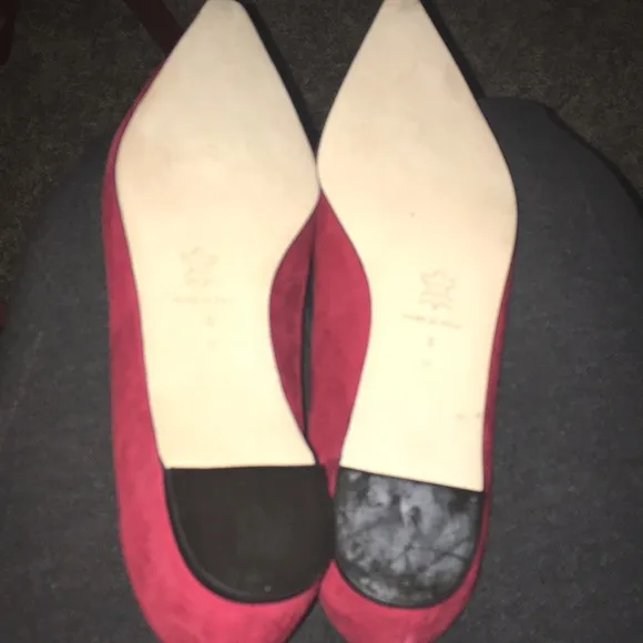 - Isaac Mizrani made in italy red suede NWT shoes