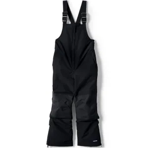 ✨ Lands End Kids Squall Waterproof Insulated Iron Knee Snow Bibs 10 Black