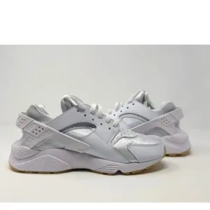 - Size 8.5 - Nike Air Huarache White Gum Original Nikes . BRAND NEW
