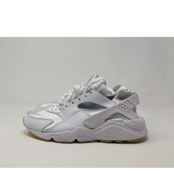 - Size 8.5 - Nike Air Huarache White Gum Original Nikes . BRAND NEW