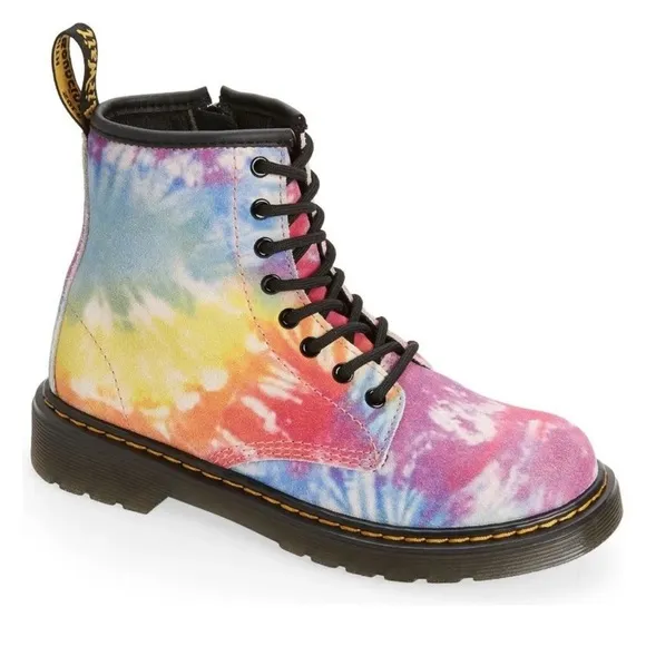 1. DR MARTENS 1460 TIE DYE BOOTS