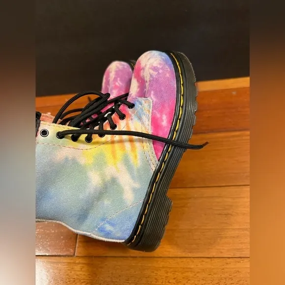 1. DR MARTENS 1460 TIE DYE BOOTS