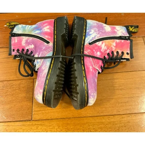 1. DR MARTENS 1460 TIE DYE BOOTS