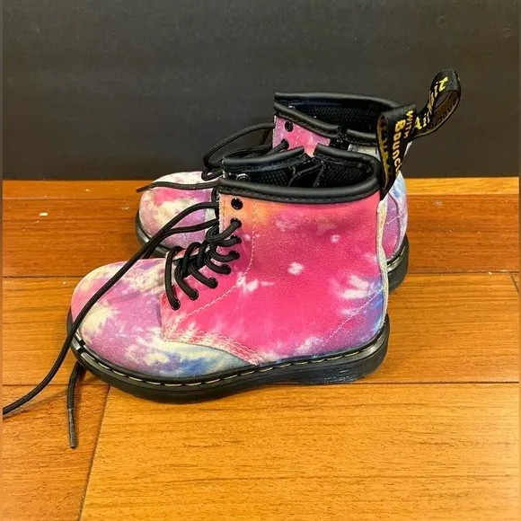 1. DR MARTENS 1460 TIE DYE BOOTS