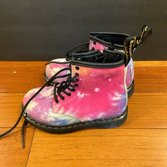 1. DR MARTENS 1460 TIE DYE BOOTS