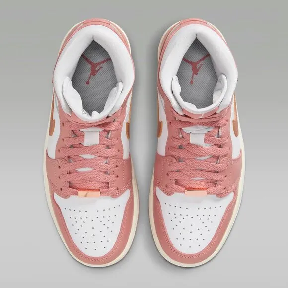 11W/9.5M - [NEW] Women's Air Jordan 1 Mid SE Shoes FB9892-670