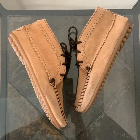 🔥1/2 OFF SUMMER SALE🔥 MINNETONKA Women's Suede Lace Up Moccasin Ankle Boot