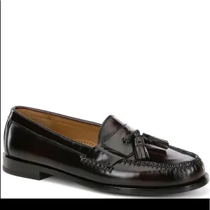 $125 Cole Haan Men Pinch Tassel Loafers leather shoes black 11.5 D