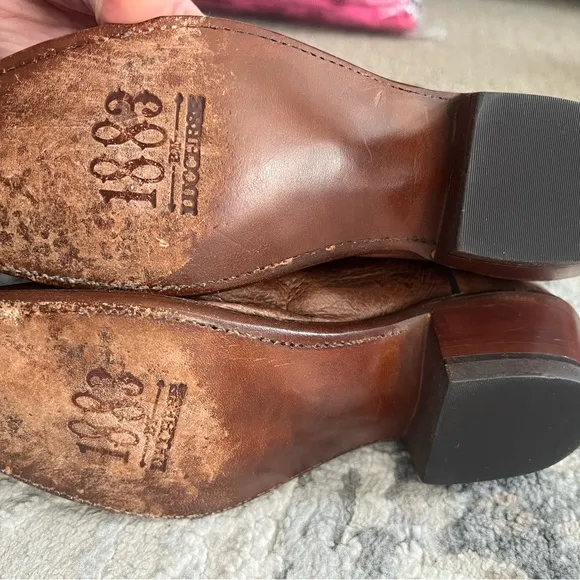 1883 Lucchese Brown boots 6 1/2B