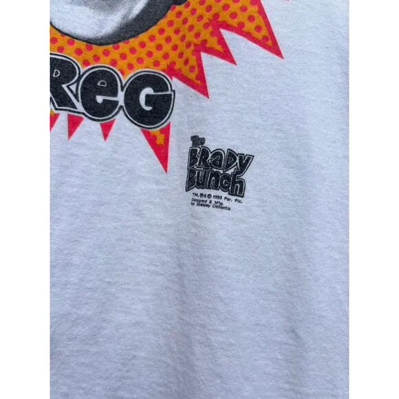 1993 The Brady Bunch Greg Vintage 90s Stanley Desantis TV Show Promo Tee Shirt