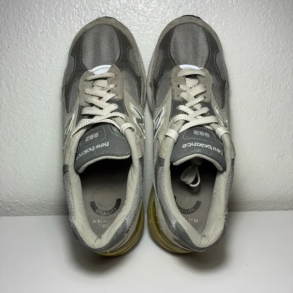 2007 Vintage New Balance 992 MADE IN USA RARE Classic Grey M992GL Mens Size 10.5