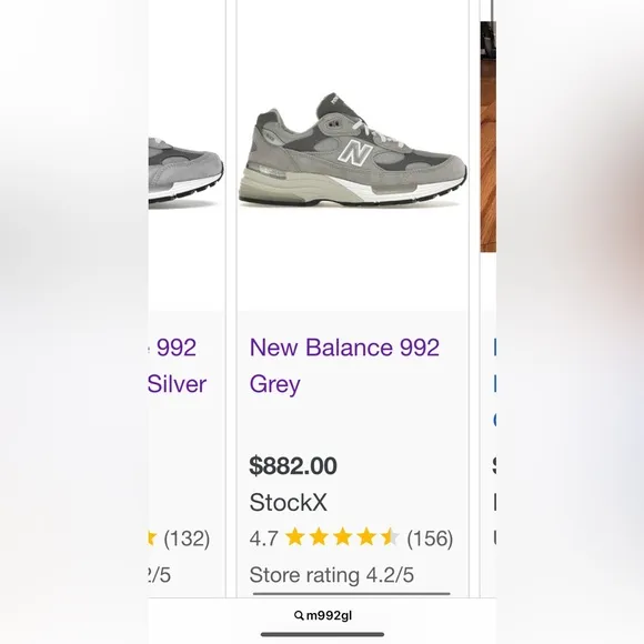 2007 Vintage New Balance 992 MADE IN USA RARE Classic Grey M992GL Mens Size 10.5