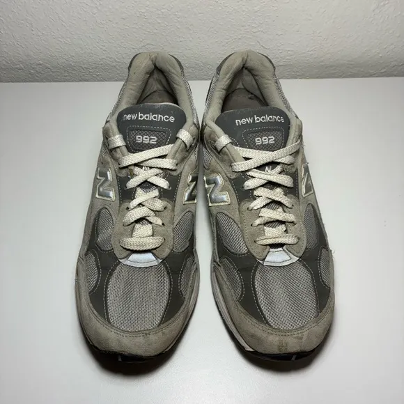 2007 Vintage New Balance 992 MADE IN USA RARE Classic Grey M992GL Mens Size 10.5