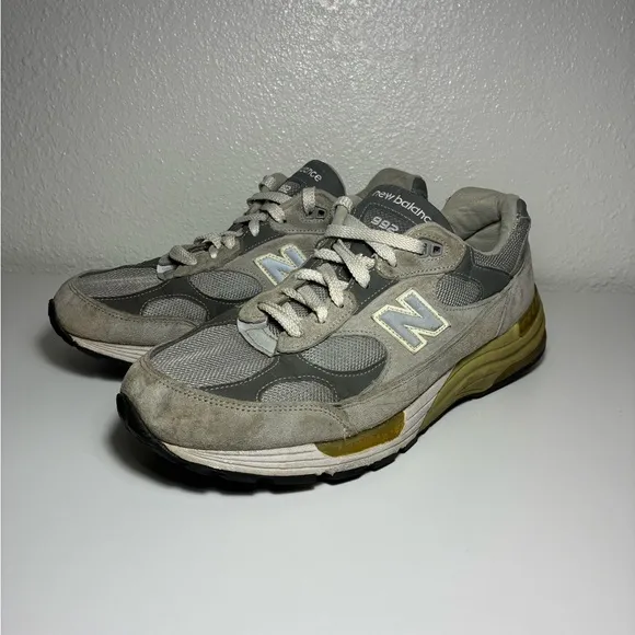 2007 Vintage New Balance 992 MADE IN USA RARE Classic Grey M992GL Mens Size 10.5