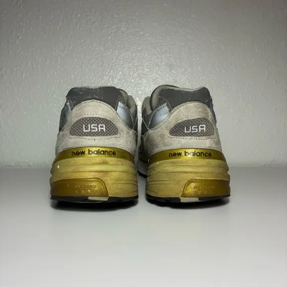 2007 Vintage New Balance 992 MADE IN USA RARE Classic Grey M992GL Mens Size 10.5