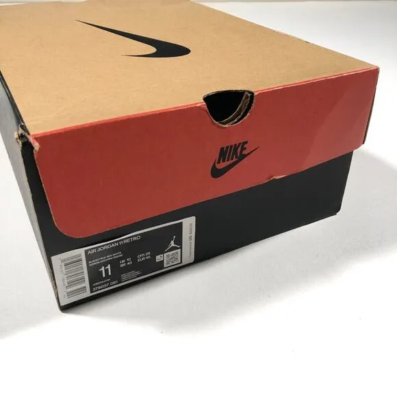 2019 Jordan 11 Retro High Playoffs Bred Sneakers Shoes Pre Owned With Box