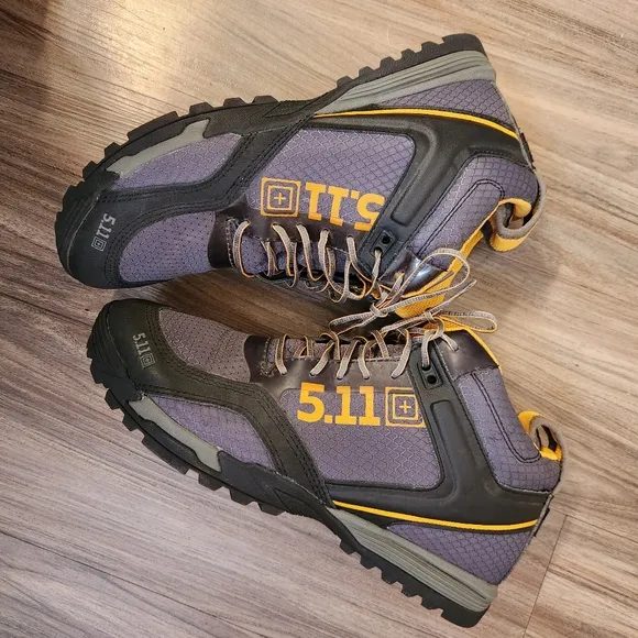 5.11 tactical range master waterproof  boots size 10