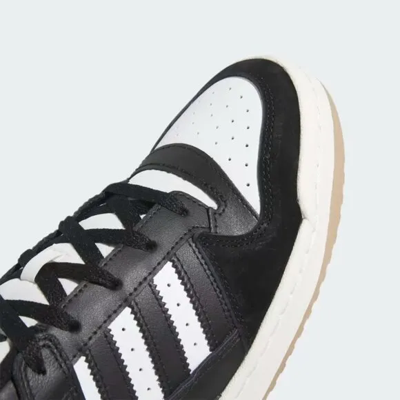 8M / 9W - [NEW] Men's adidas Forum Low Shoes 'Black' ID6857
