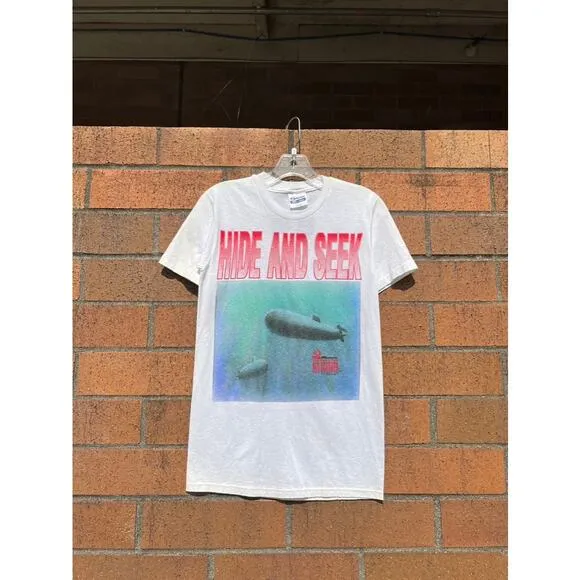 90s The Hunt for Red October Movie Promo Tee Shirt Sean Connery Alec Baldwin