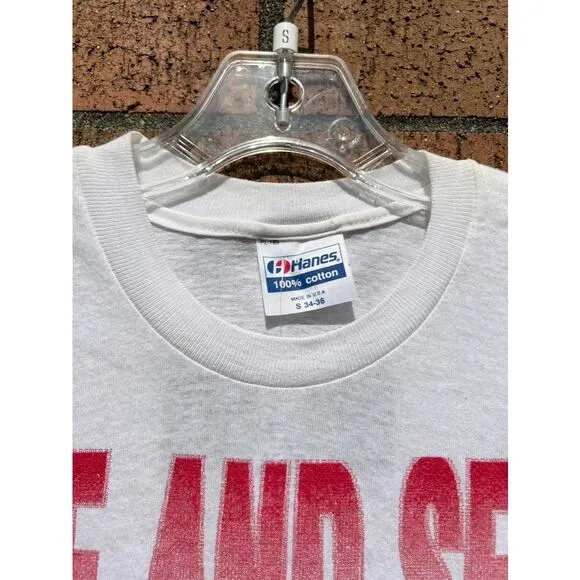 90s The Hunt for Red October Movie Promo Tee Shirt Sean Connery Alec Baldwin