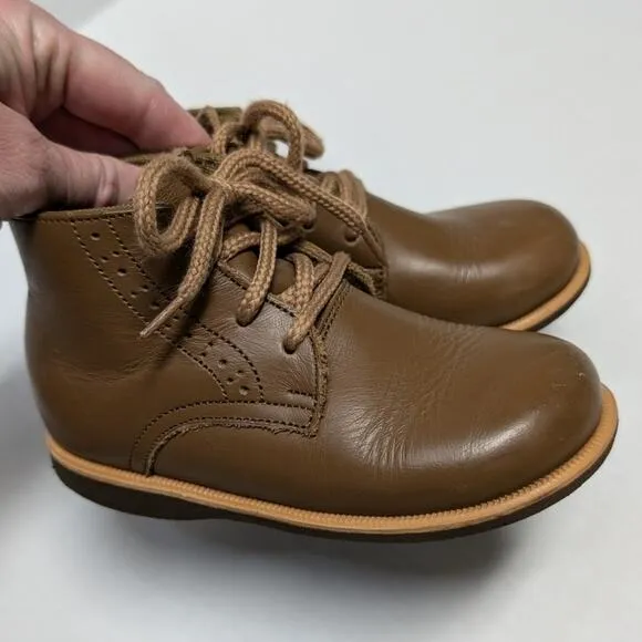 Adelisa &amp; Co Paseo Children's Leather Boots Size 25