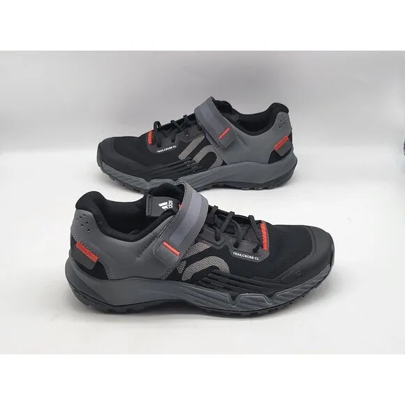 Adidas 5.10 Trailcross Clip In Cycling Shoes Womens Size 6.5 Black Gray GZ9840