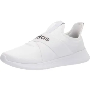 ADIDAS 8.5 Women's Cloudfoam Pure Motion Running Shoe Cream White Slip On