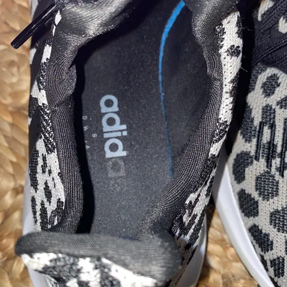 Adidas 9 Women's Black and White Sneakers
