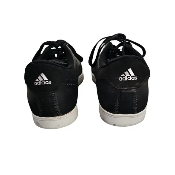 Adidas adicross Mens Spikeless Black Leather Golf Shoes Size 11.5