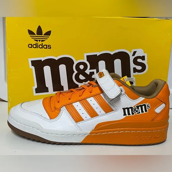 Adidas Adidas Originals Forum Low 84 x M&amp;M's Men's Shoes SZ 9 NEW WITH  BOX