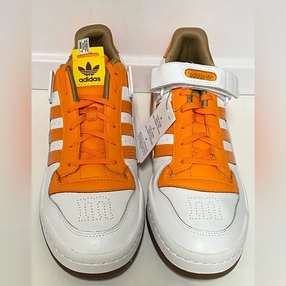 Adidas Adidas Originals Forum Low 84 x M&amp;M's Men's Shoes SZ 9 NEW WITH  BOX