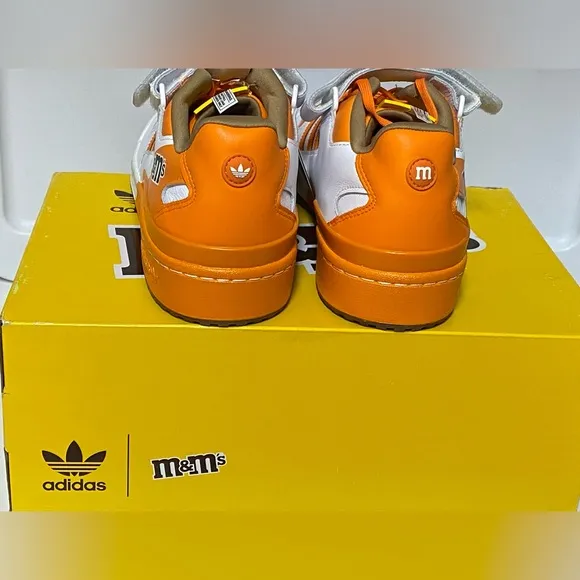 Adidas Adidas Originals Forum Low 84 x M&amp;M's Men's Shoes SZ 9 NEW WITH  BOX