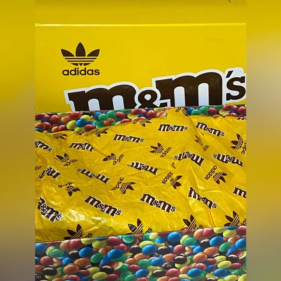 Adidas Adidas Originals Forum Low 84 x M&amp;M's Men's Shoes SZ 9 NEW WITH  BOX