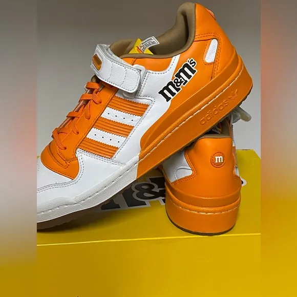 Adidas Adidas Originals Forum Low 84 x M&amp;M's Men's Shoes SZ 9 NEW WITH  BOX