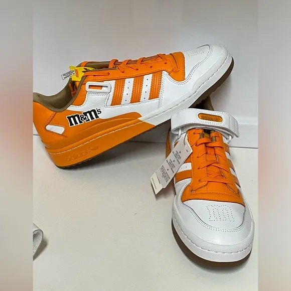 Adidas Adidas Originals Forum Low 84 x M&amp;M's Men's Shoes SZ 9 NEW WITH  BOX