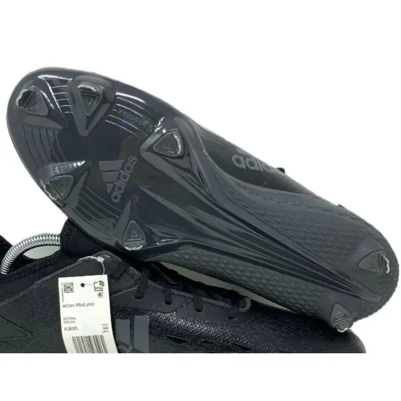 Adidas‎ Adizero Afterburner V Baseball Cleats Men's Size 7 Triple Black AQ0085