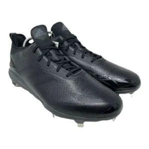 Adidas‎ Adizero Afterburner V Baseball Cleats Men's Size 7 Triple Black AQ0085