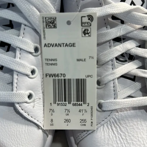 Adidas Advantage Pokemon White Black Men Classic Shoes Sneakers US 8 .FW6670