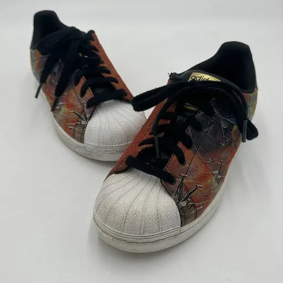 ADIDAS &quot;The Force Awakens&quot; Originals Superstar Star Wars J Sneakers  Junior 6.5M