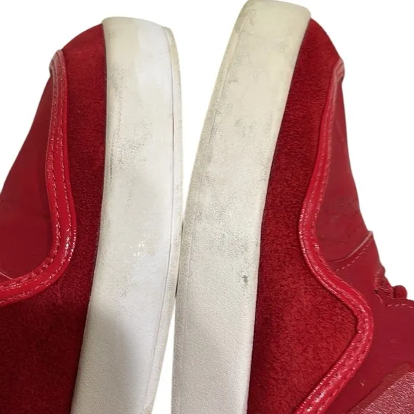 Adidas AR 2.0 Mid Suede Sneakers Red White SZ 12