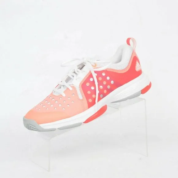 Adidas Barricade Classic Bounce Adituff Red Sneaker Tennis Shoes Womens 8.5 Pink