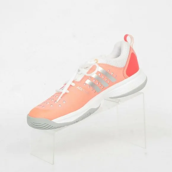 Adidas Barricade Classic Bounce Adituff Red Sneaker Tennis Shoes Womens 8.5 Pink