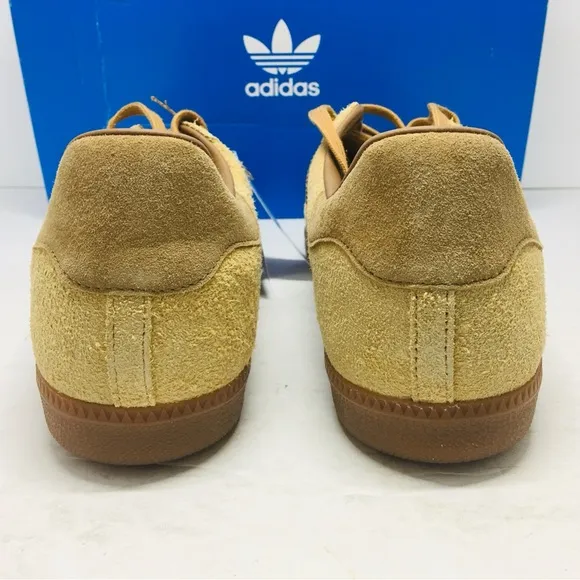 adidas Beige Suede Athletic Shoes