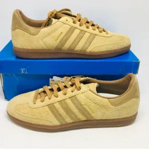 adidas Beige Suede Athletic Shoes